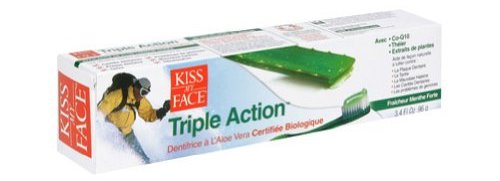 kiss my face triple action organic toothpaste