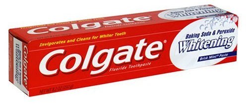 Colgate Baking Soda and Peroxide Whitening Brisk Mint Toothpaste