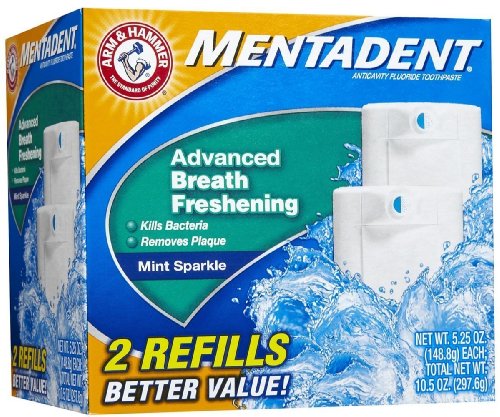 Mentadent Fluoride Toothpaste Advanced Breath Freshening